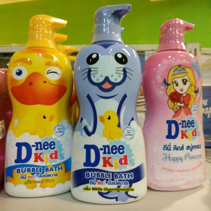 [HCM]Sữa Tắm Gội Dnee Kids hình thú 400ml Thái Lan