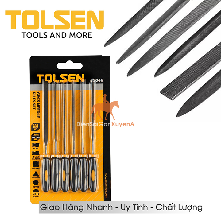 BỘ DŨA TOLSEN 32046- 3mm*100mm - Ngô Gia Tools