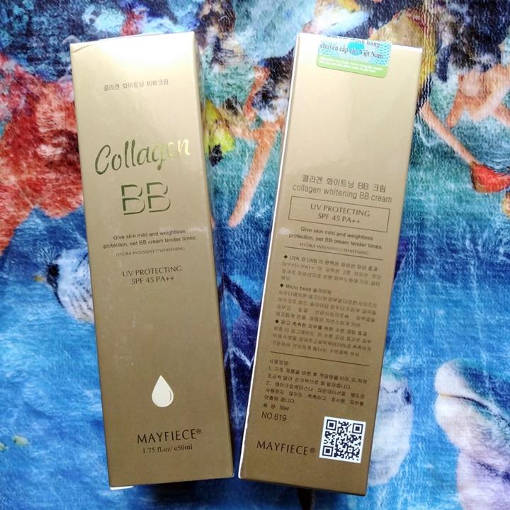 [HCM]Kem Nền BB Collagen Mayfiece 50ml - PN