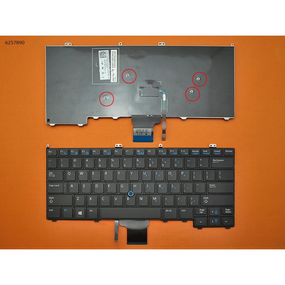Bàn Phím Laptop Dell Latitude E7000 E7240, E7440, E7420