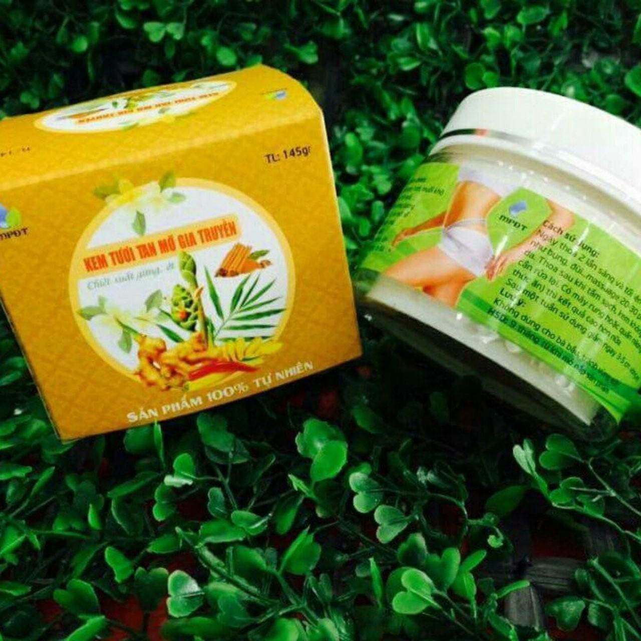 [HCM]Kem Tan Mỡ Gừng Ớt Gia Truyền MPĐT