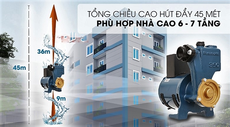 Máy bơm nước Panasonic GP-350JA 350W