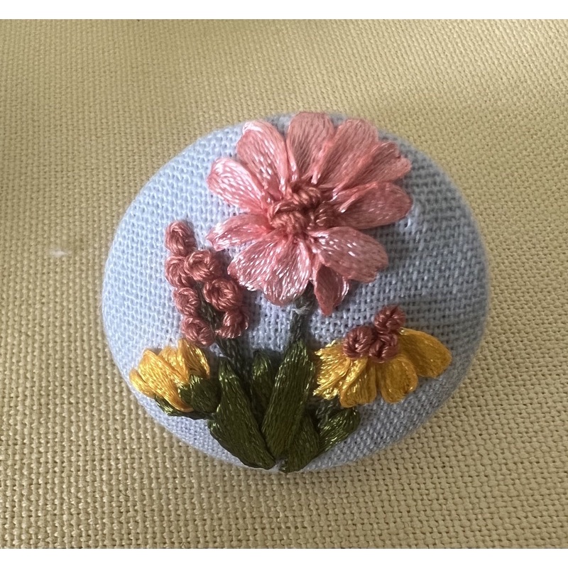 Dây cột tóc thêu tay handmade