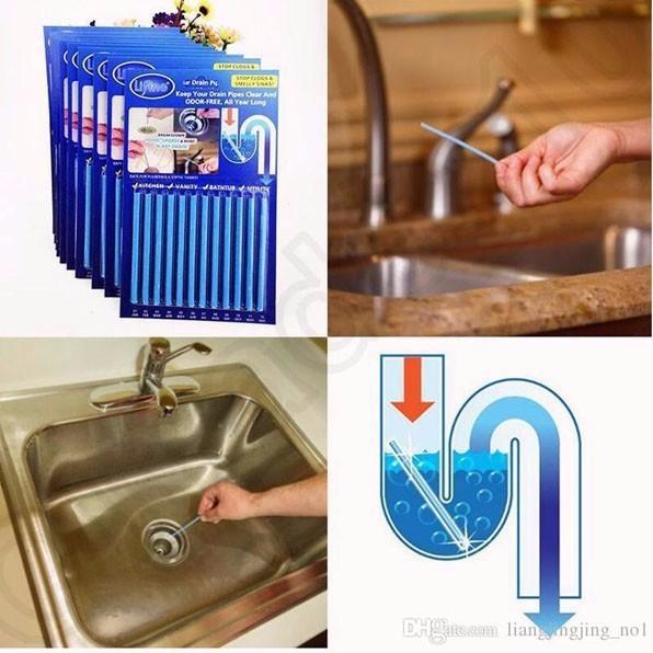 Que thông tắc cống siêu tốc-vỉ 12 que - 280