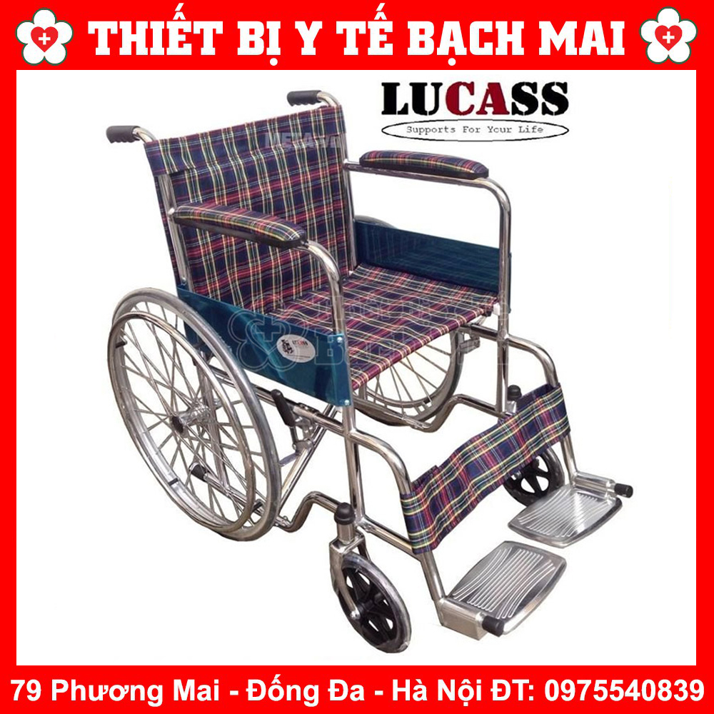 Xe lăn cao cấp lucass x9 hỗ trợ người cao tuổi, người bị chấn thương