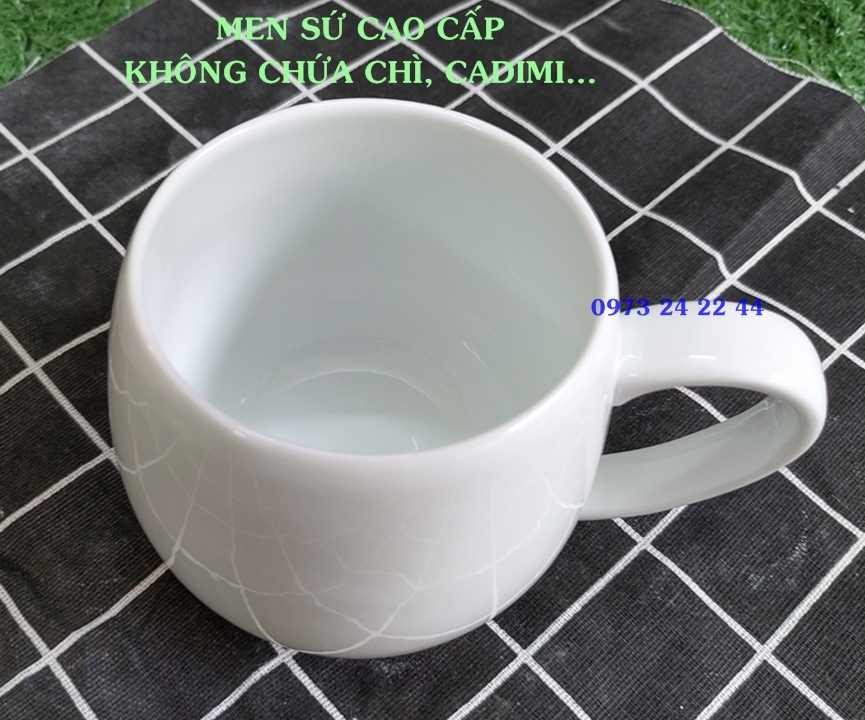 LY SỨ UỐNG TRÀ CỐC SỨ UỐNG NƯỚC