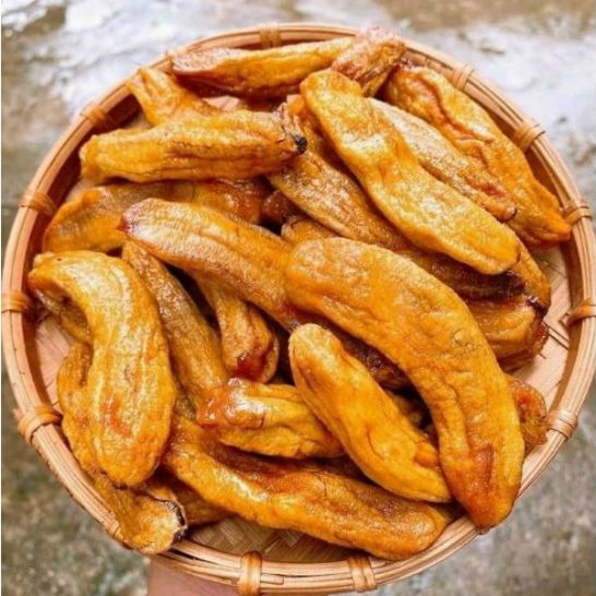 Chuối sấy dẻo {Khối lượng tịnh, không tính bao bì}