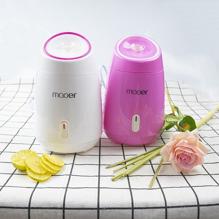 Máy xông hơi mặt thảo dược cao cấp phòng chống covid, máy xông mũi họng magic, máy xông mũi họng maoer