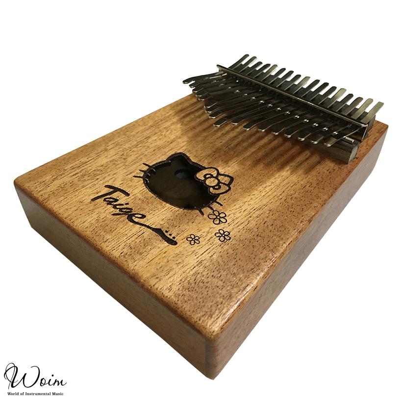 Đàn Kalimba 17 phím Taige gỗ Mahogany