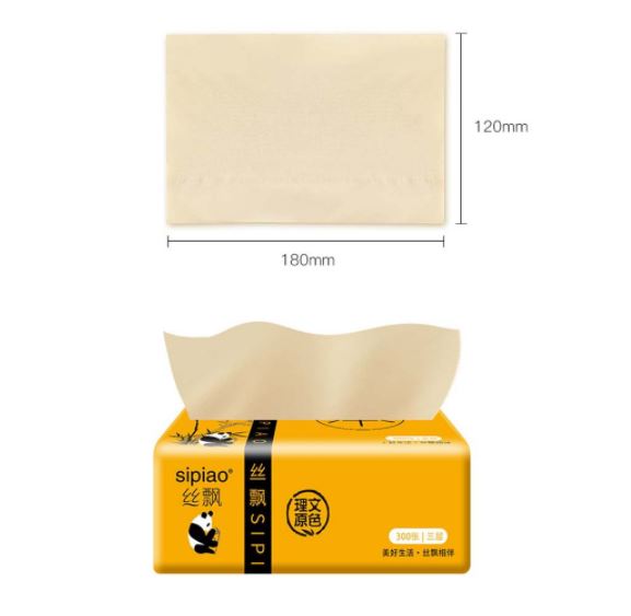 Combo 5 gói giấy ăn gấu trúc sipao.