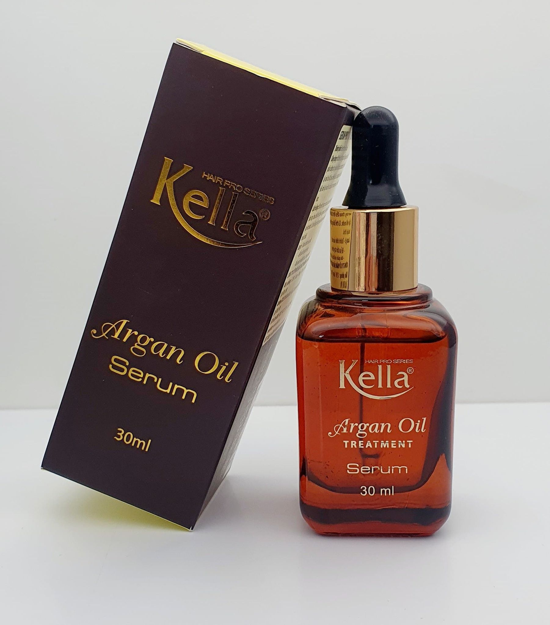 Tinh dầu serum phục hồi tóc kella argan oil treatment serum 30ml