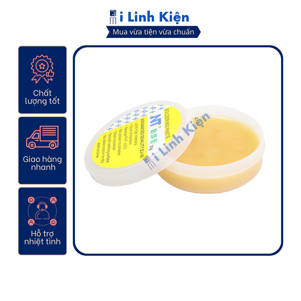 Mỡ hàn thiếc NT chất lượng tốt.