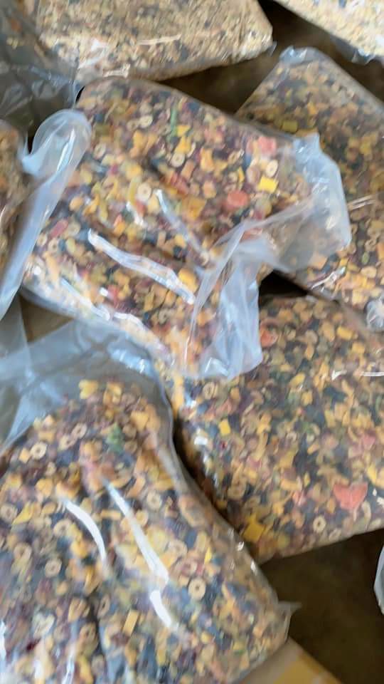 TRÁI CÂY MIX SẤY XÍ MUỘI (ĂN KIÊNG ĐƯỢC)