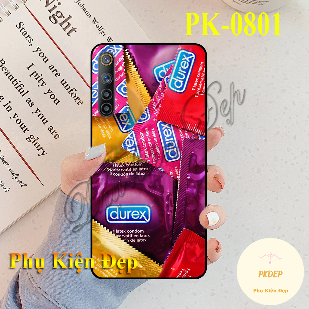 [HCM]Ốp lưng Realme 6  - Ốp dẻo đen in hình BCS