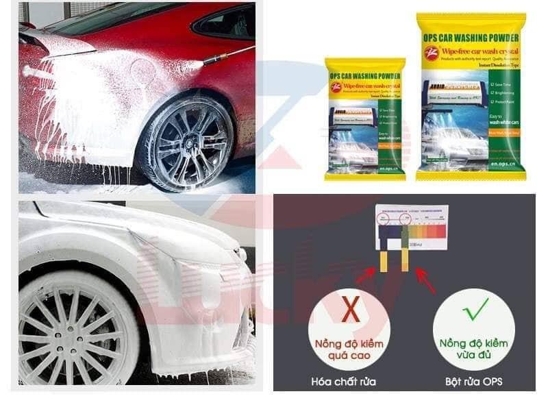 Combo 10 gói bột rửa xe không chạm OPS