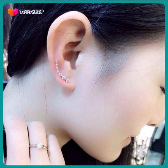 Bông tai phong cách Hàn Quốc siêu dễ thương BSTKNu - [ToToShop]