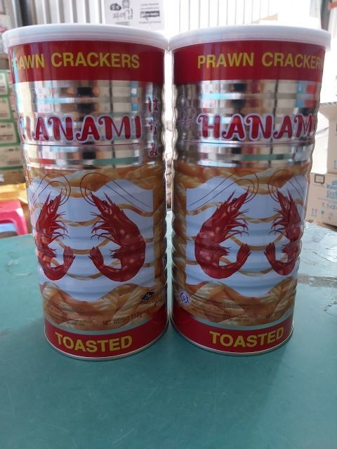 Bánh snack tôm thái Hanami hộp 110g