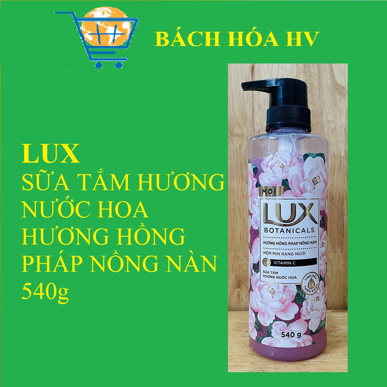 Sữa Tắm LUX 530g - BACH HOA HV