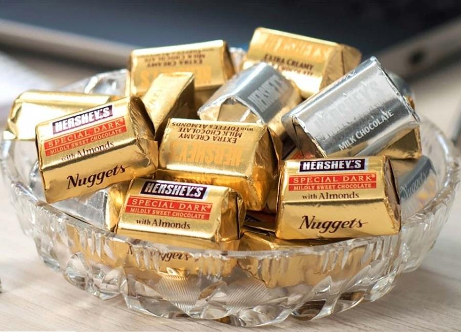Hershey’s Nuggets Milk Chocolate With Almonds 299g
