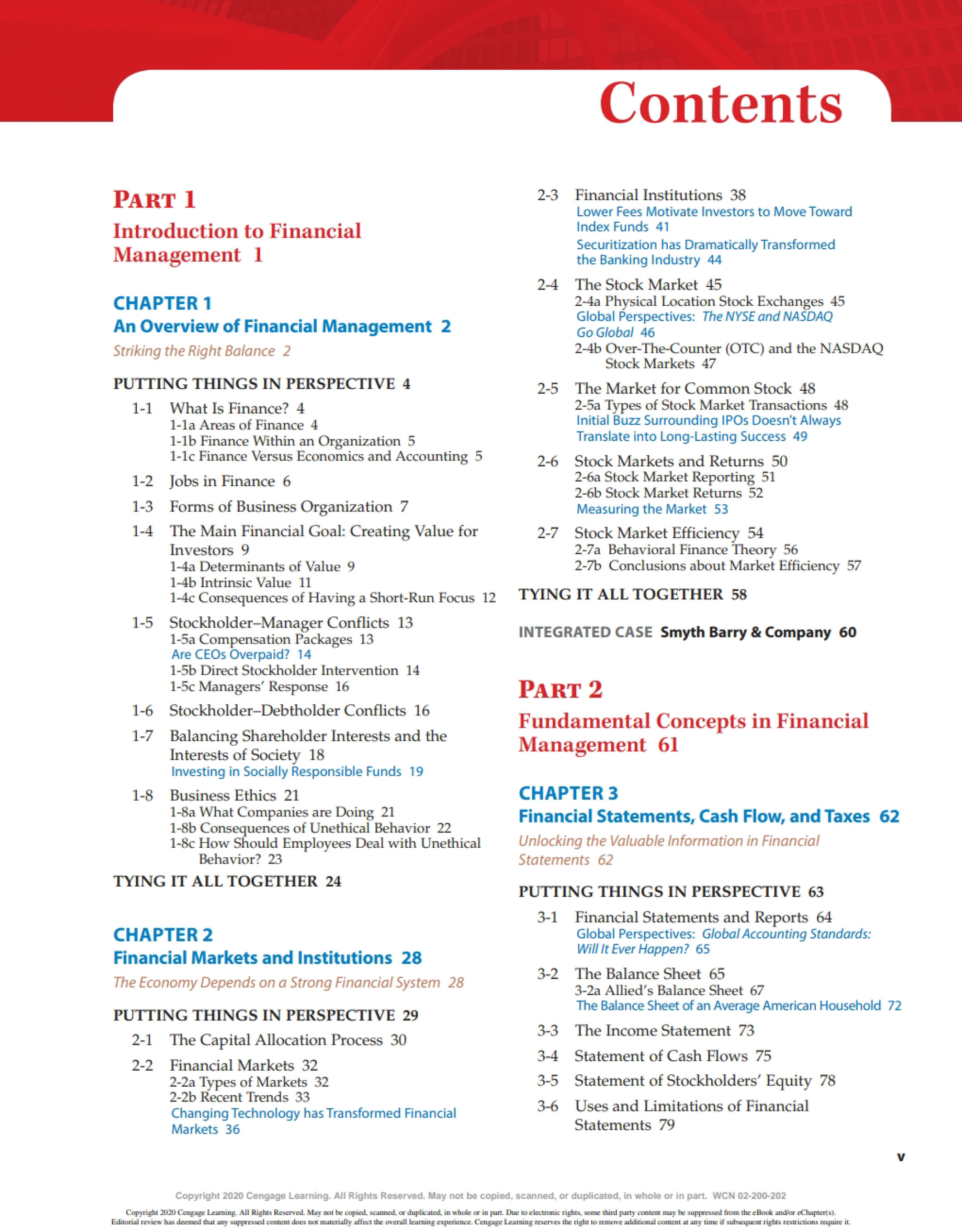 Fundamentals of financial management