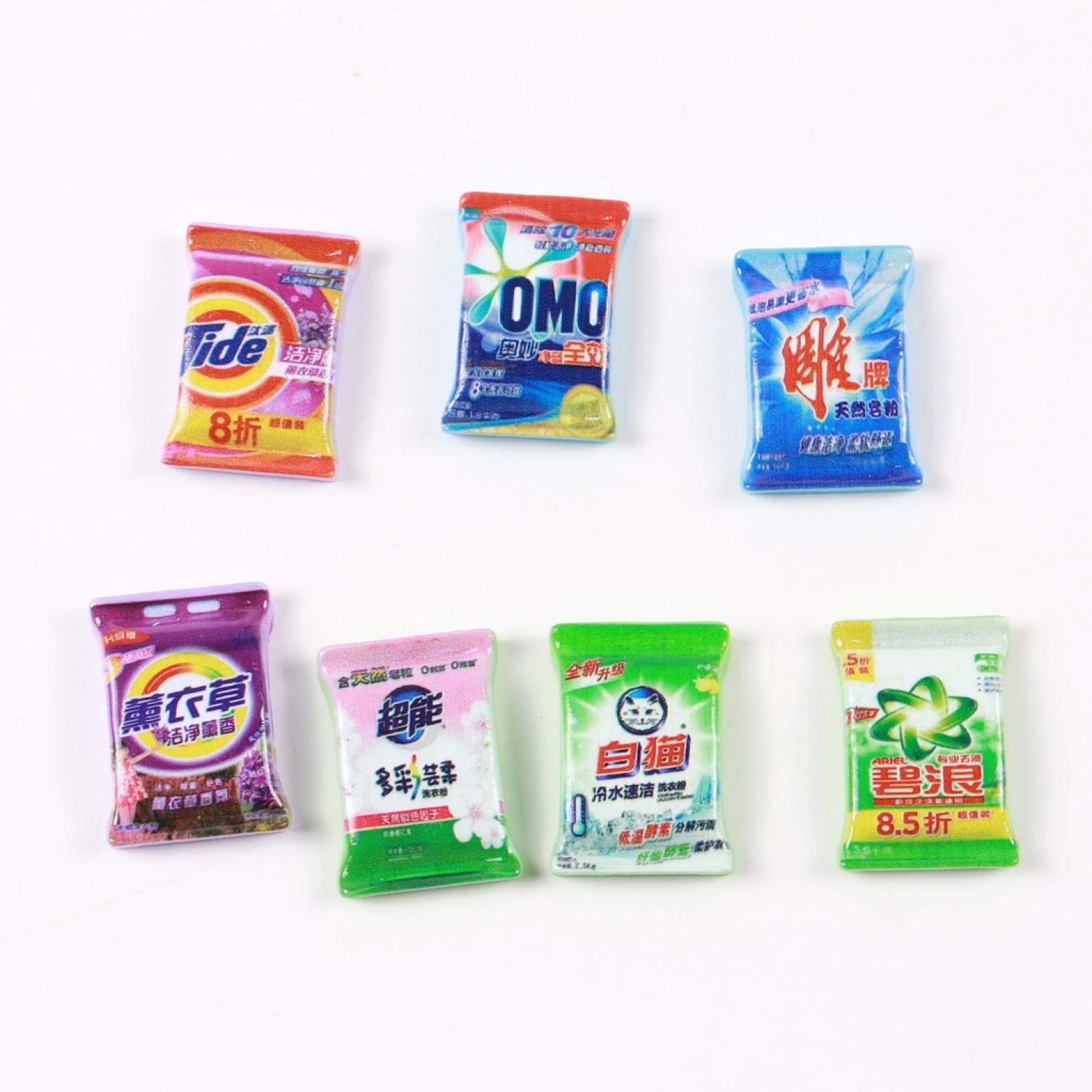 Mô hình gói bột giặt trang trí nhà búp bê