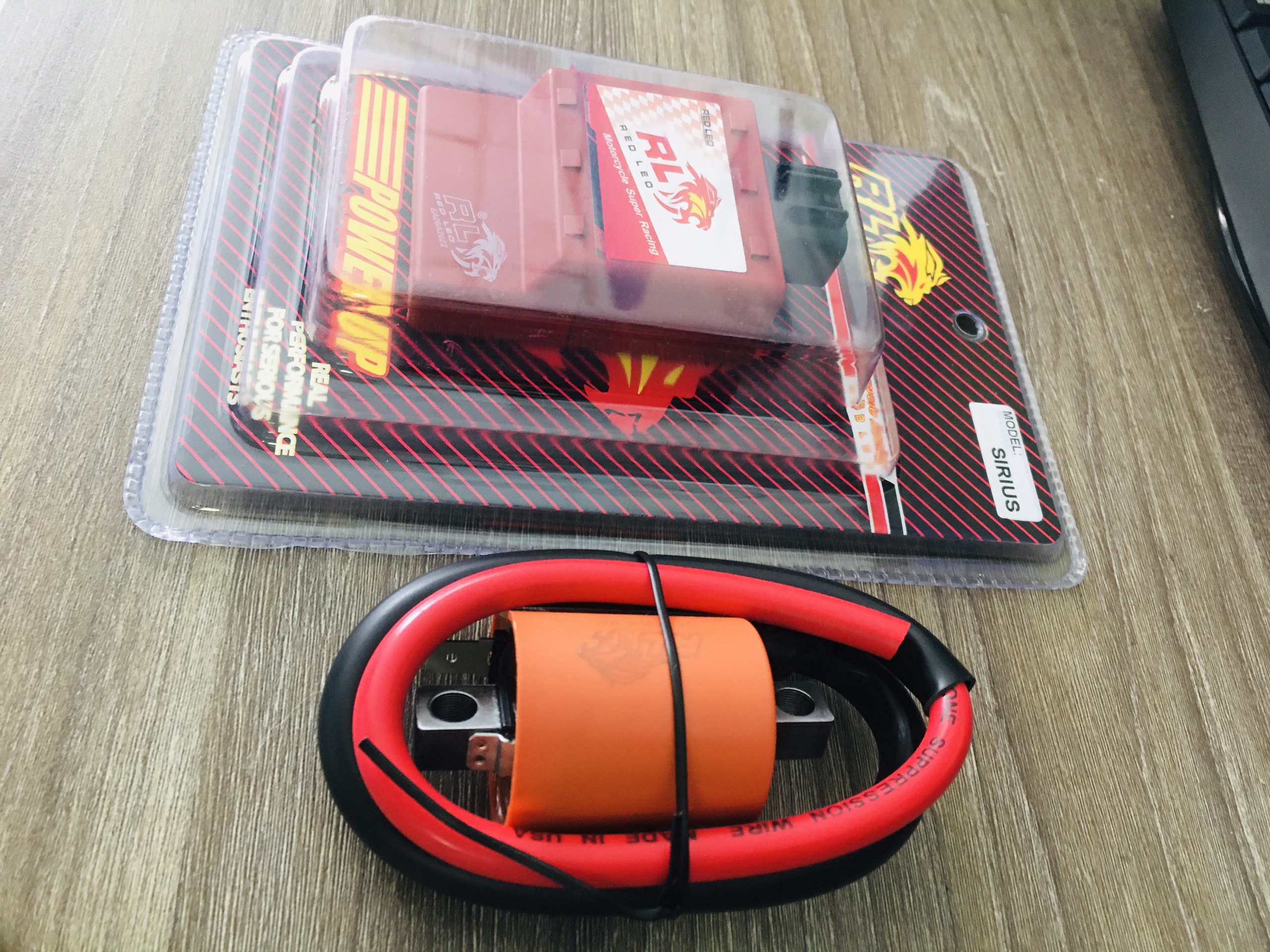 Mobin sườn Redleo gắn cho xe Sirius/Jupiter