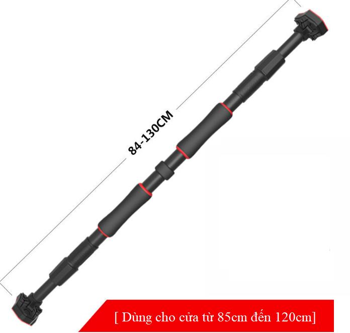 Xà Đơn Treo Tường 2020 Chốt Chống Xoay 360 SOWELL-Mẫu đầu lục giác- Cỡ 84 điều chỉnh đến 130cm