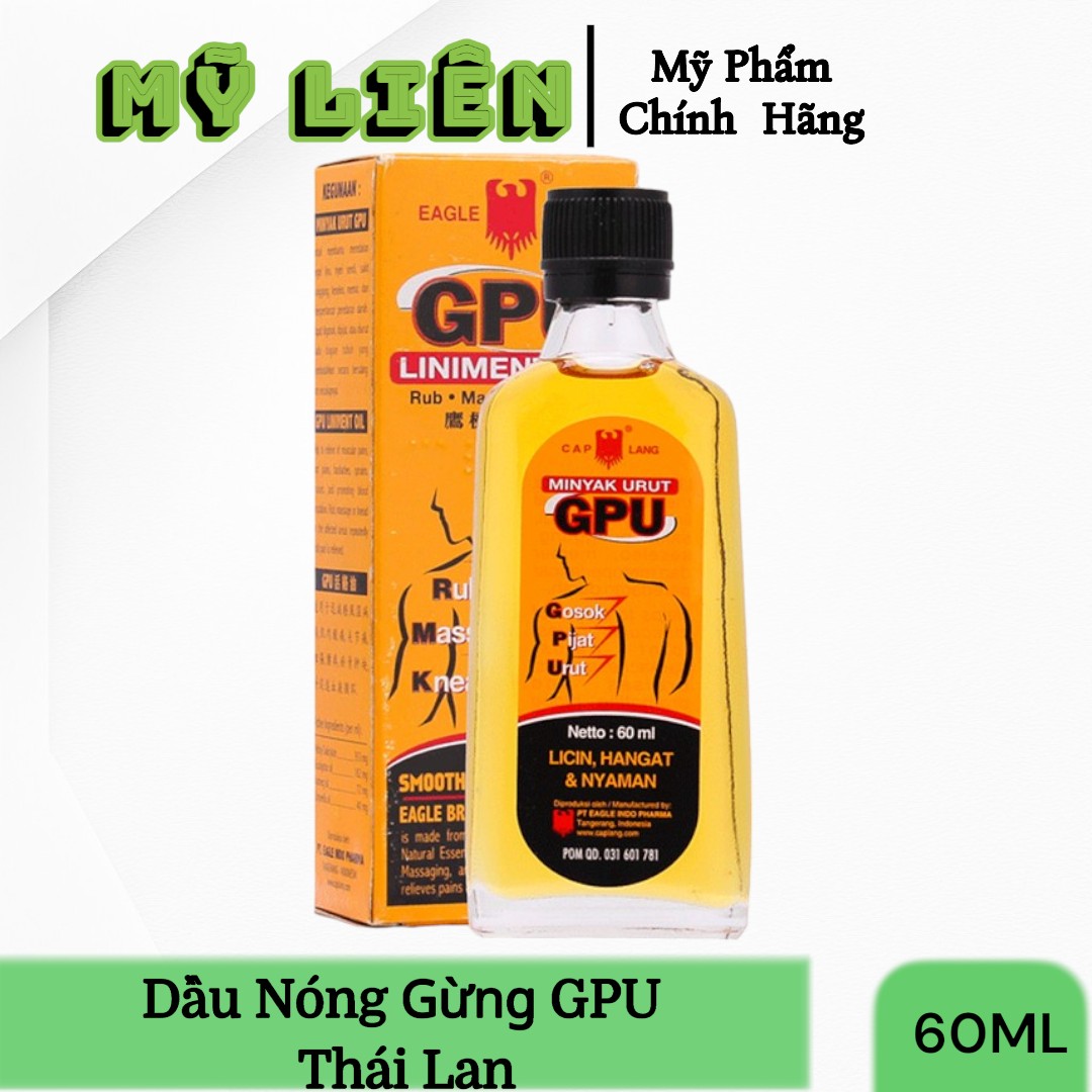 Dầu nóng Gừng GPU Indonesia