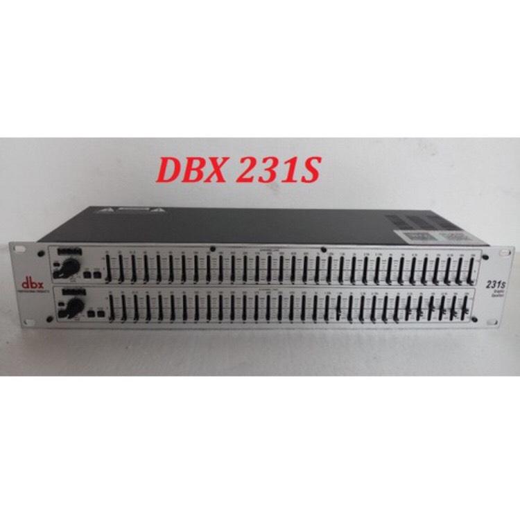 lọc xì equalizer cao cấp DBX 231S