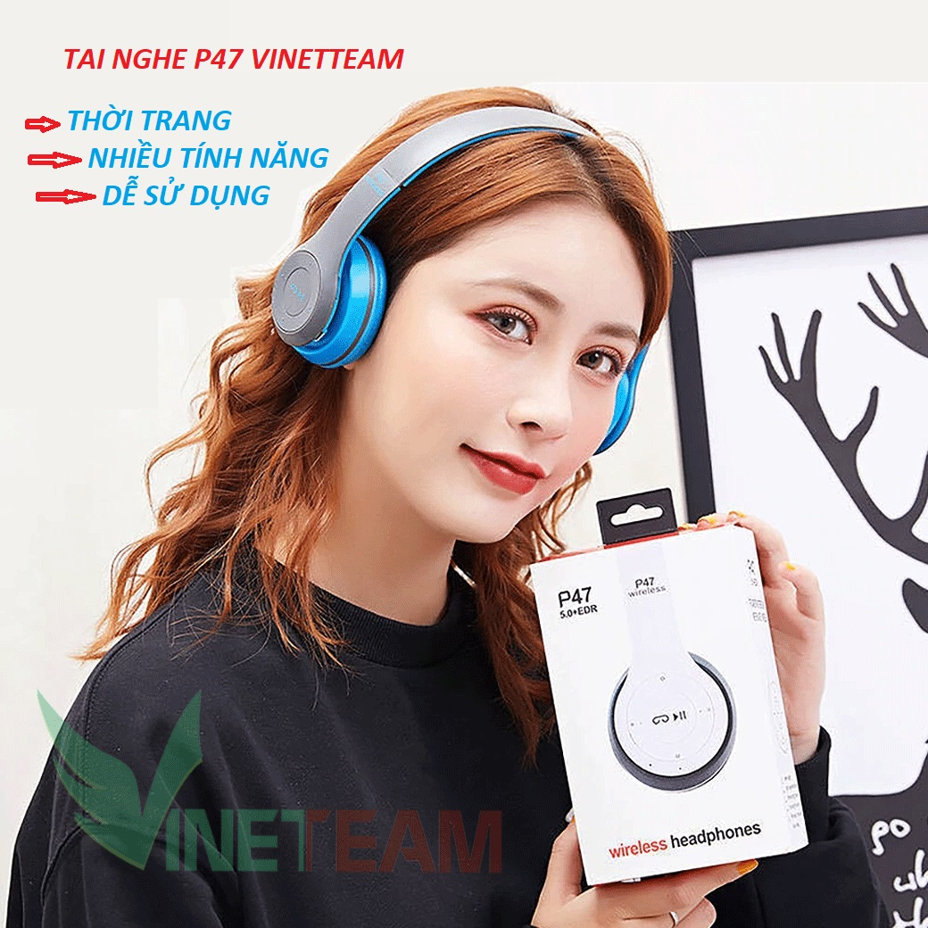 >> BÁO GIÁ TAI NGHE CHỤP TAI CAO CẤP CÓ KHE THẺ NHỚ BLUETOOTH P47 (TRẮNG) 1000002736 | Shopee Lazada Sendo Tiki mới nhất 176 Tai nghe chụp tai bluetooth p47 có mic cao cấp có khe thẻ nhớ - Âm Thanh Đỉnh Cao - giá rẻ