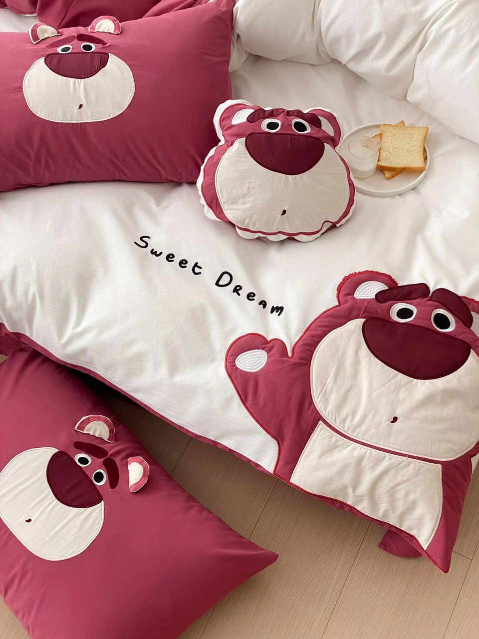 Bộ Chăn ga gối cotton line DISNEY