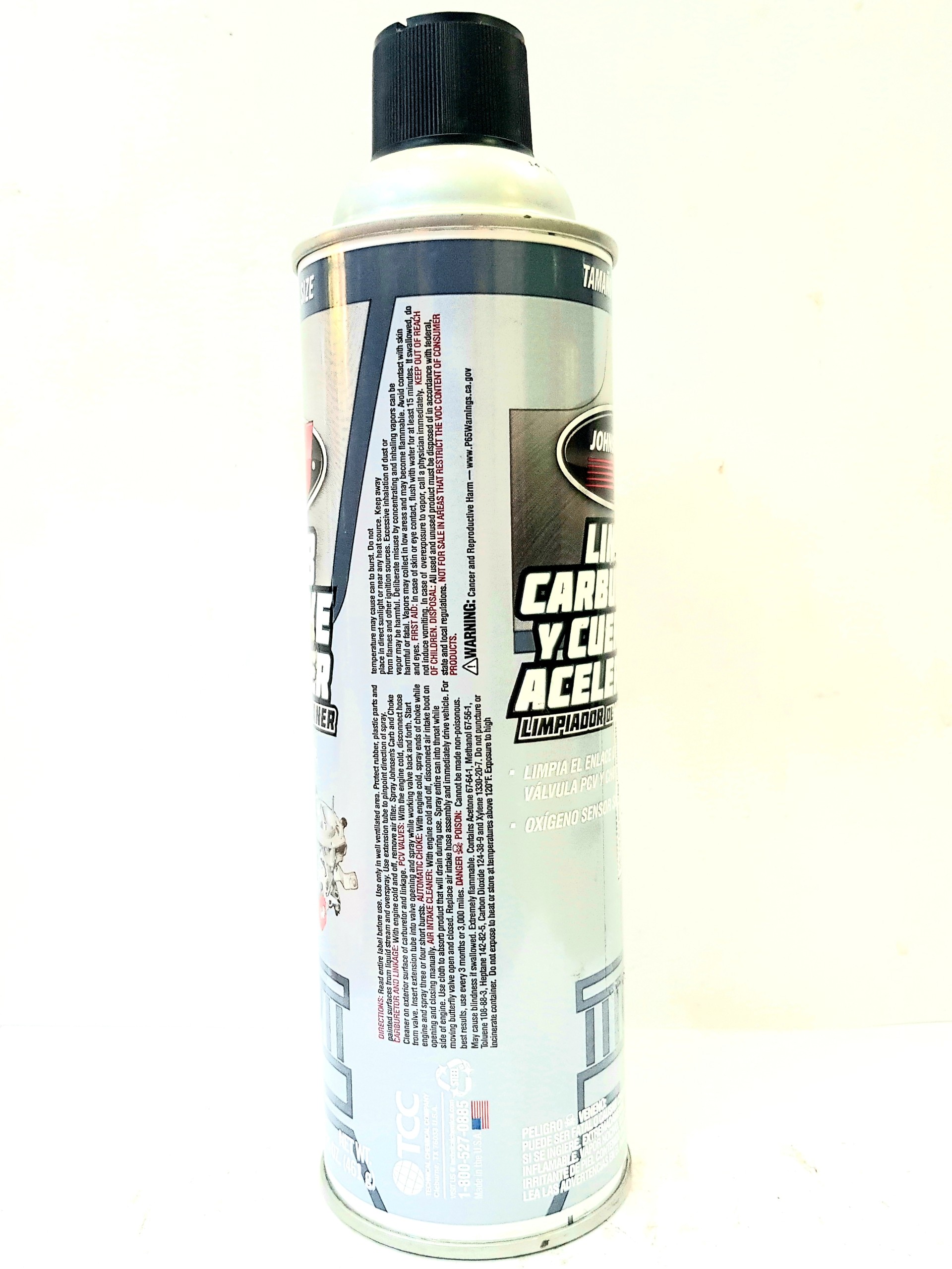 Johnsen’s carb & choke cleaner 461g