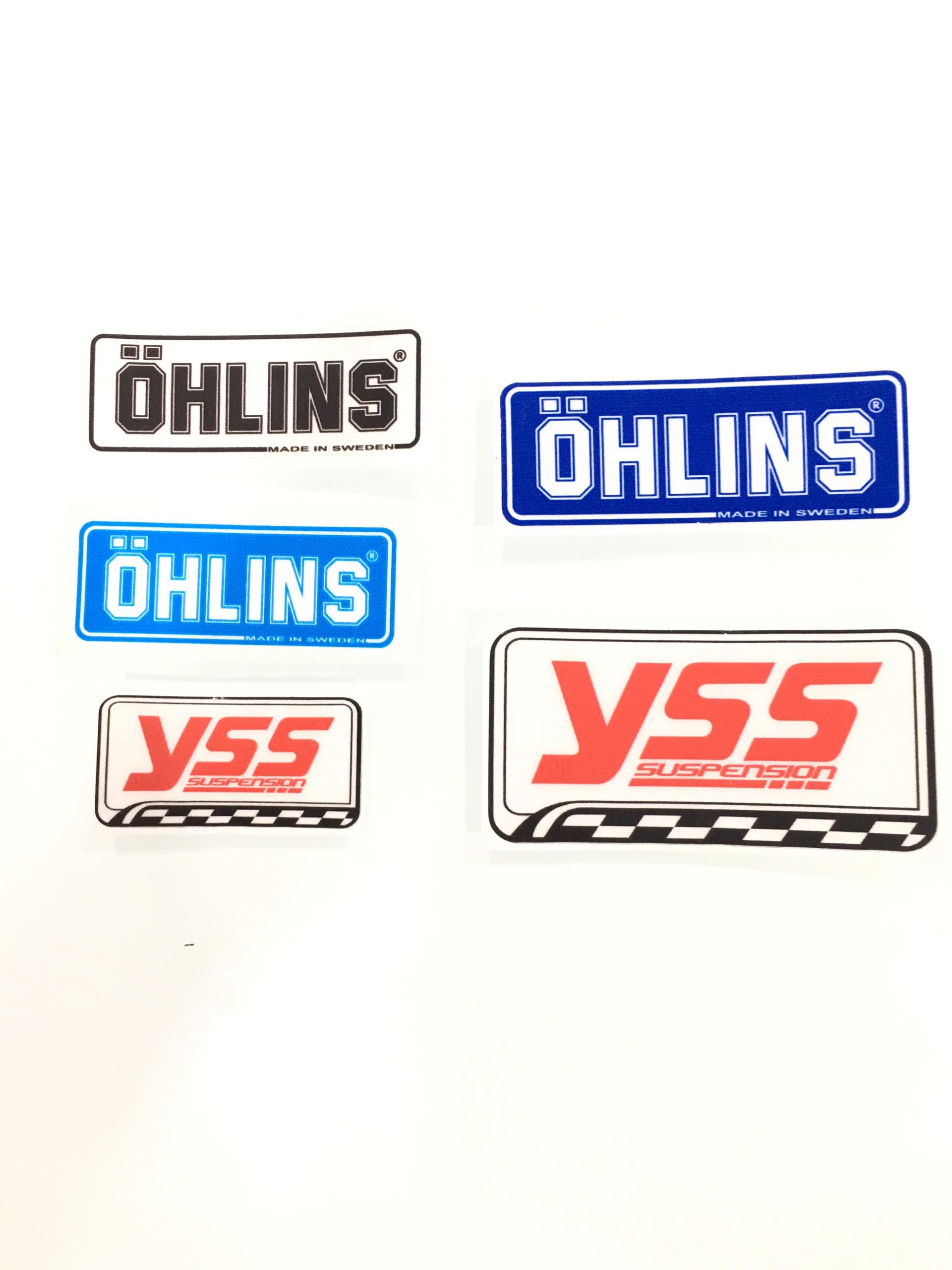 [HCM]TEM DÁN CHỮ YSS VÀ OHLINS