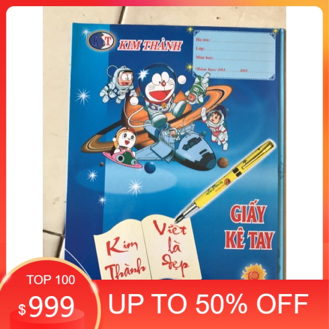 1 bìa giấy kê tay giữ vở sạch cho bé
