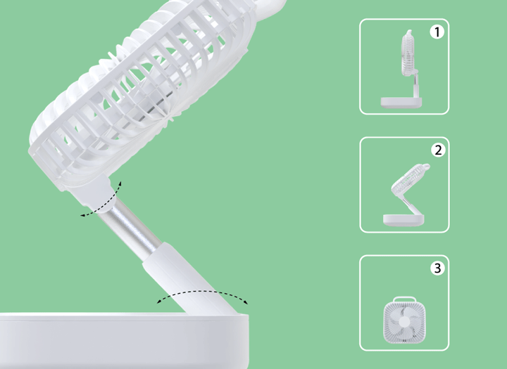 QUẠT TÍCH ĐIỆN GẤP GỌN SWITCHFAN