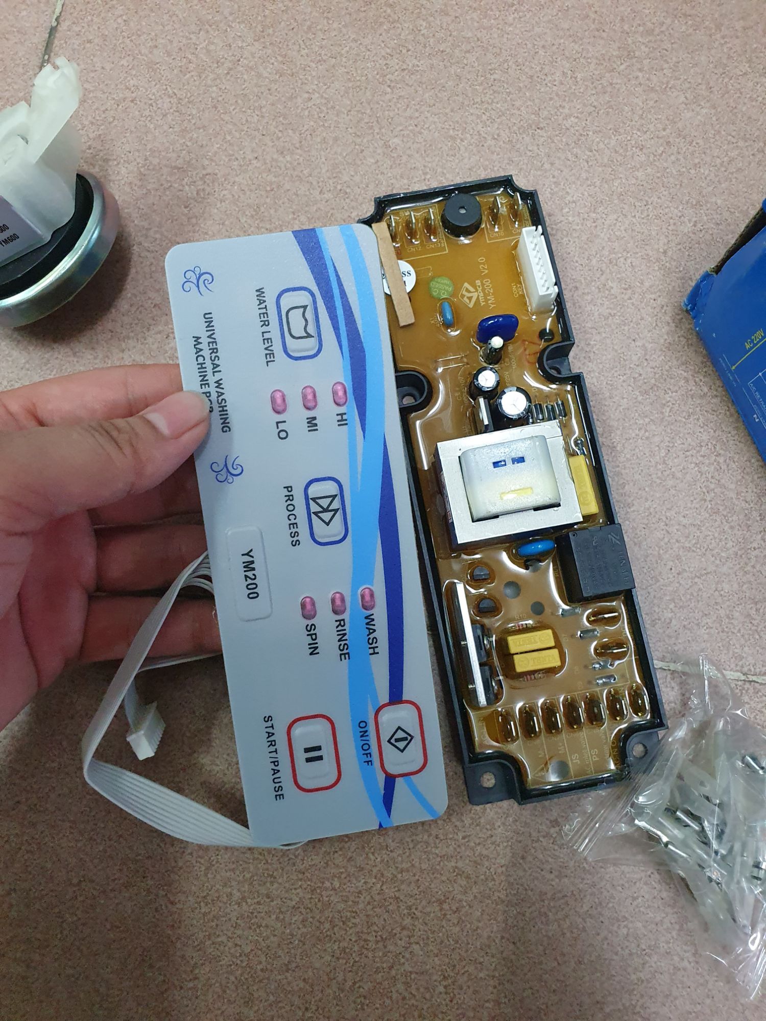 Bo máy giặt đa năng cửa đứng YM200