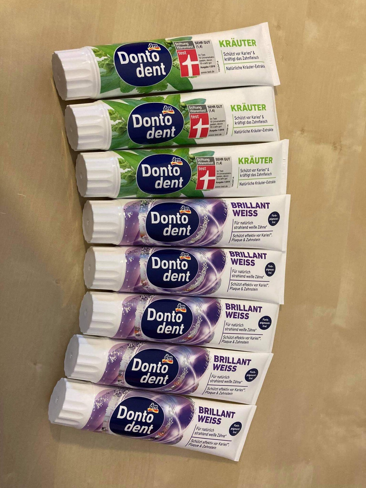 [HÀNG NỘI ĐỊA ĐỨC]-KEM ĐÁNH RĂNG DONTODENT 125ml