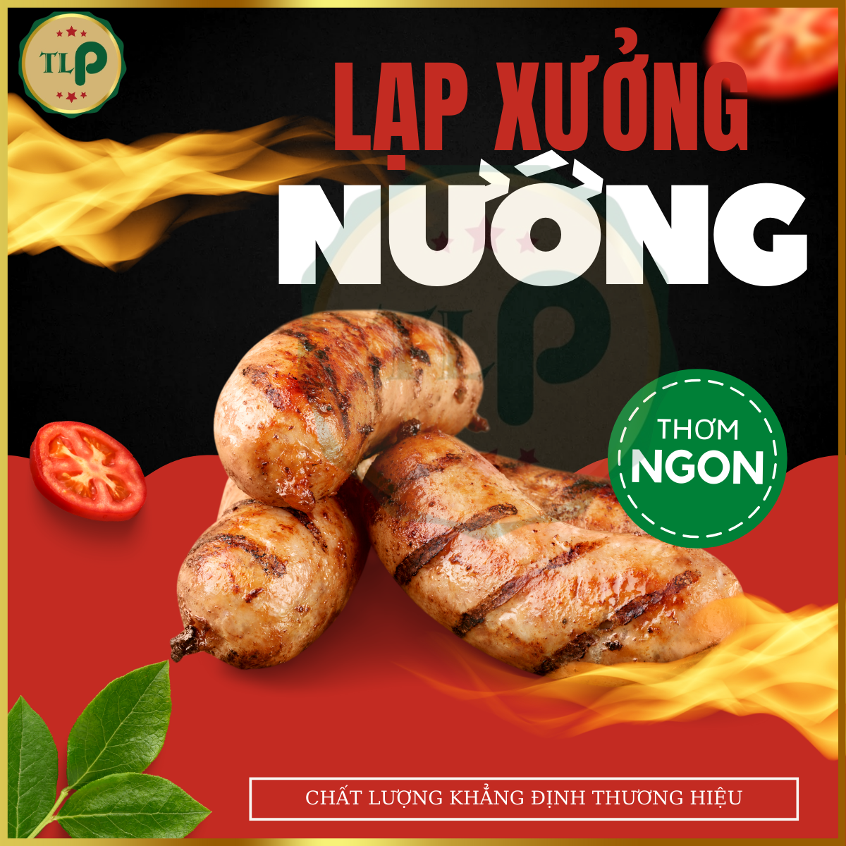 LẠP XƯỞNG HEO TÂN LỘC PHÁT - BỊCH 500G