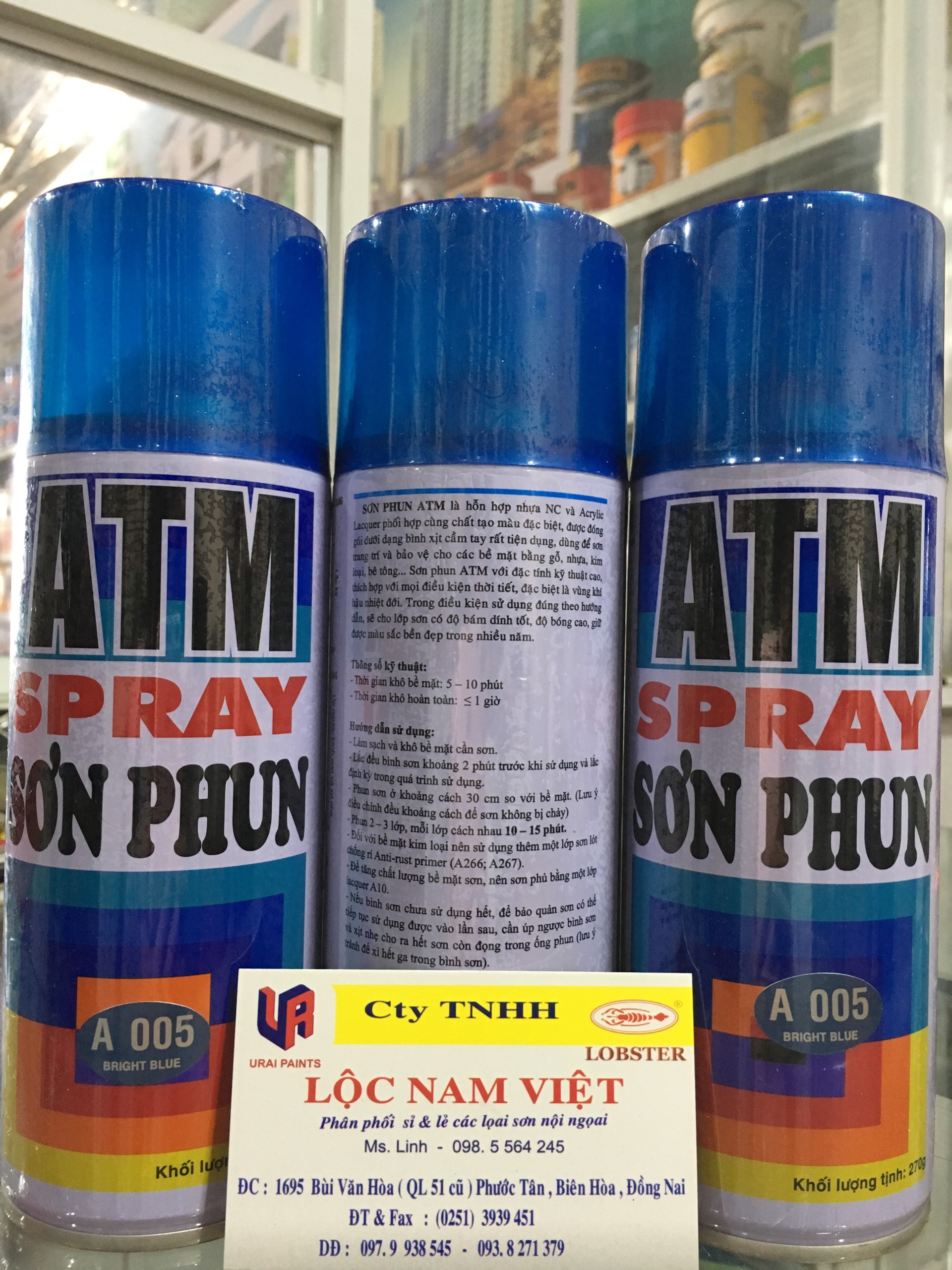 Spray Paint, Multi-Colored Atm Motorbike Spray Paint 400ml