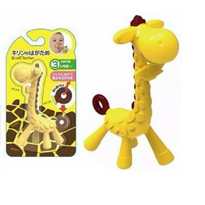 Combo 2 món Gặm nuou hươu cao cổ và chuối cho bé