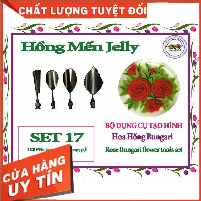 Dụng cụ làm thạch 3d bộ 5 kim các hoa hot nhất