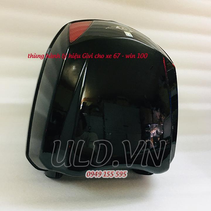 [HCM]thùng hành lý xe 67 - win 100 hiệu Givi