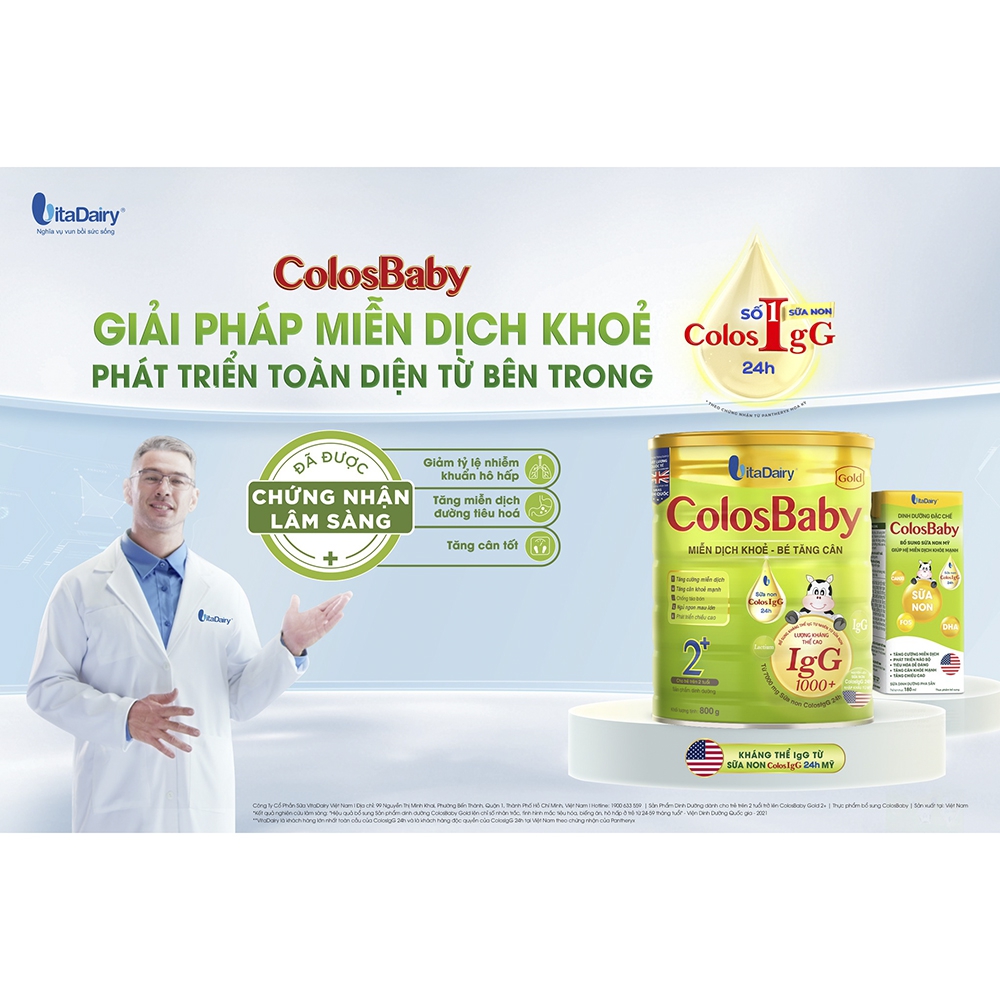 Sữa COLOSBABY GOLD 2+ 800G