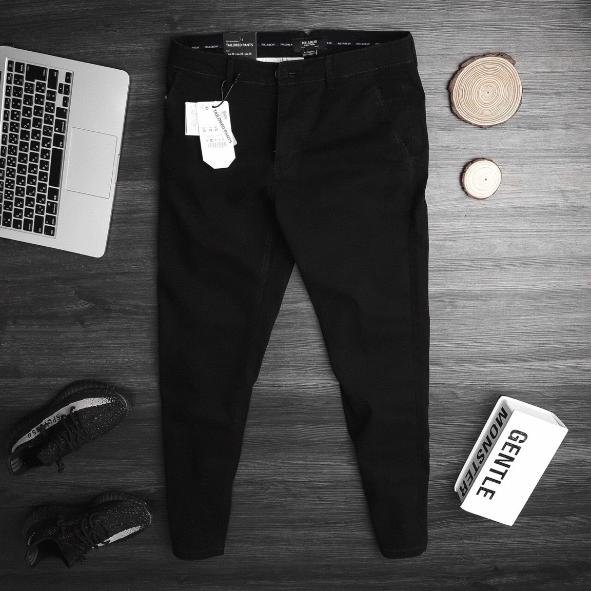 [HCM]QUẦN KAKI NAM MÀU ĐEN CHẤT CO GIÃN NHẸ THỜI TRANG CAO CẤP LỊCH LÃM THỎ TÂY SHOP94 QK02