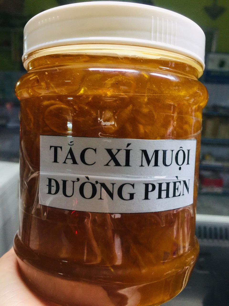Tắc xí muội đường phèn