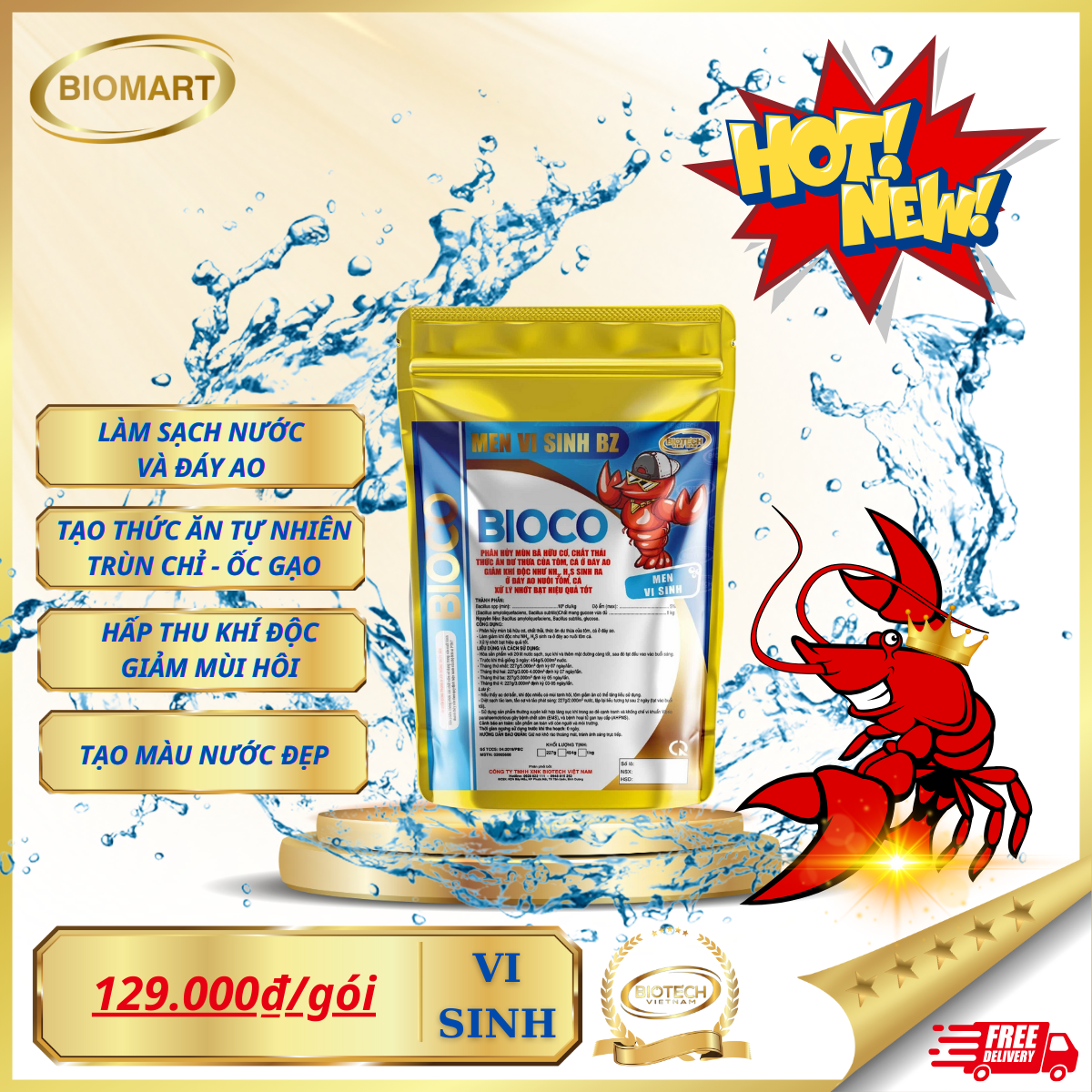 MEN VI SINH BIOCO