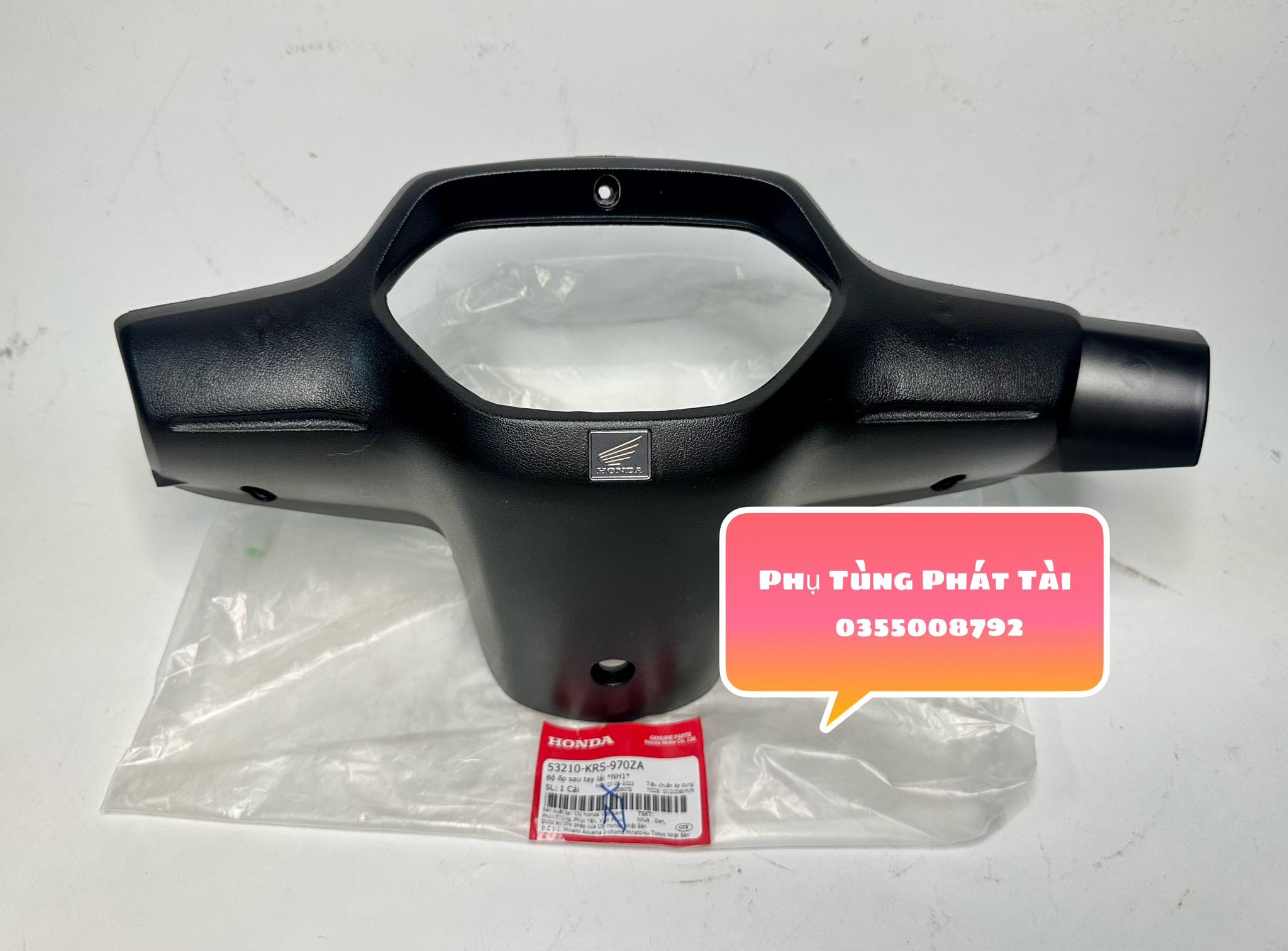 Ốp đầu sau - bợ cổ wave zx chính hãng honda