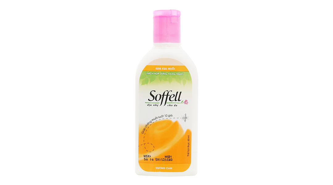 Kem chống muỗi SOFFELL chai 60ml