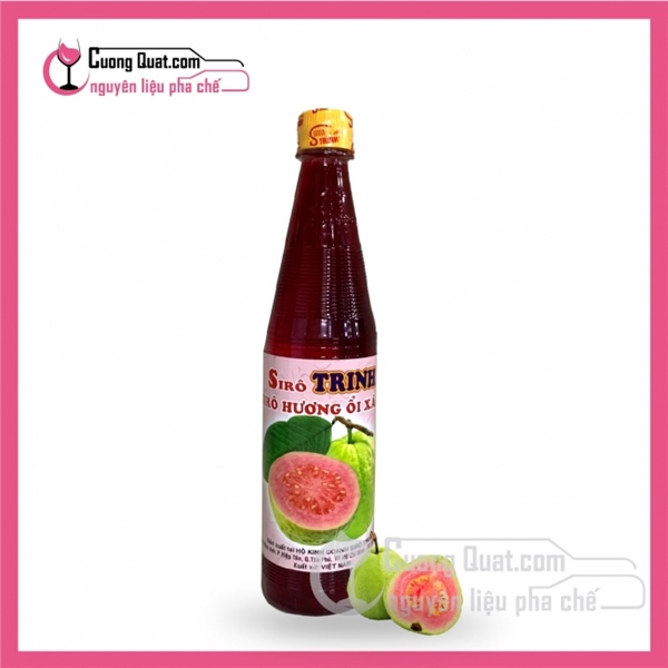 Siro Trinh 600ml – Si rô pha chế hương trái cây tự nhiên