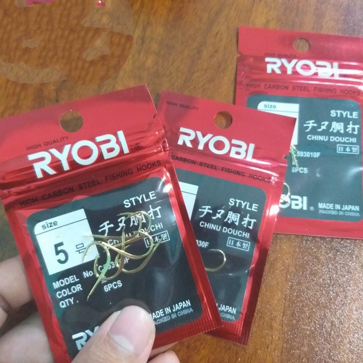 LƯỠI CÂU NHẬT RYUBI CHINU SIÊU BÉN